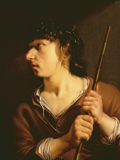 Ein Hirte, 1635 von Salomon de Bray